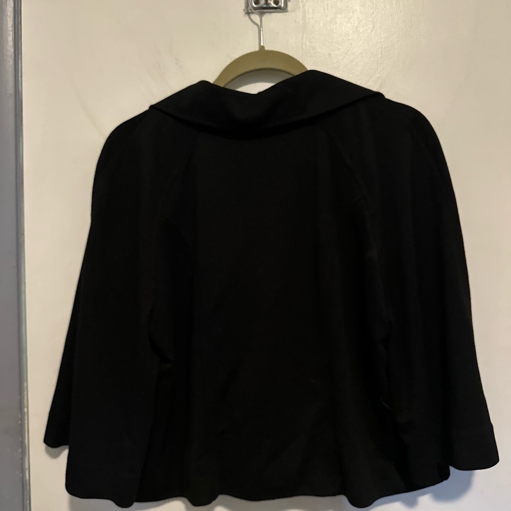 Elle Black Blazer Classic Tailored Suit Jacket - Picture 2 of 4